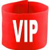 5 cm VIP-Printed Velcro Armband, Red, Size 3XL (35–45 cm) view 1