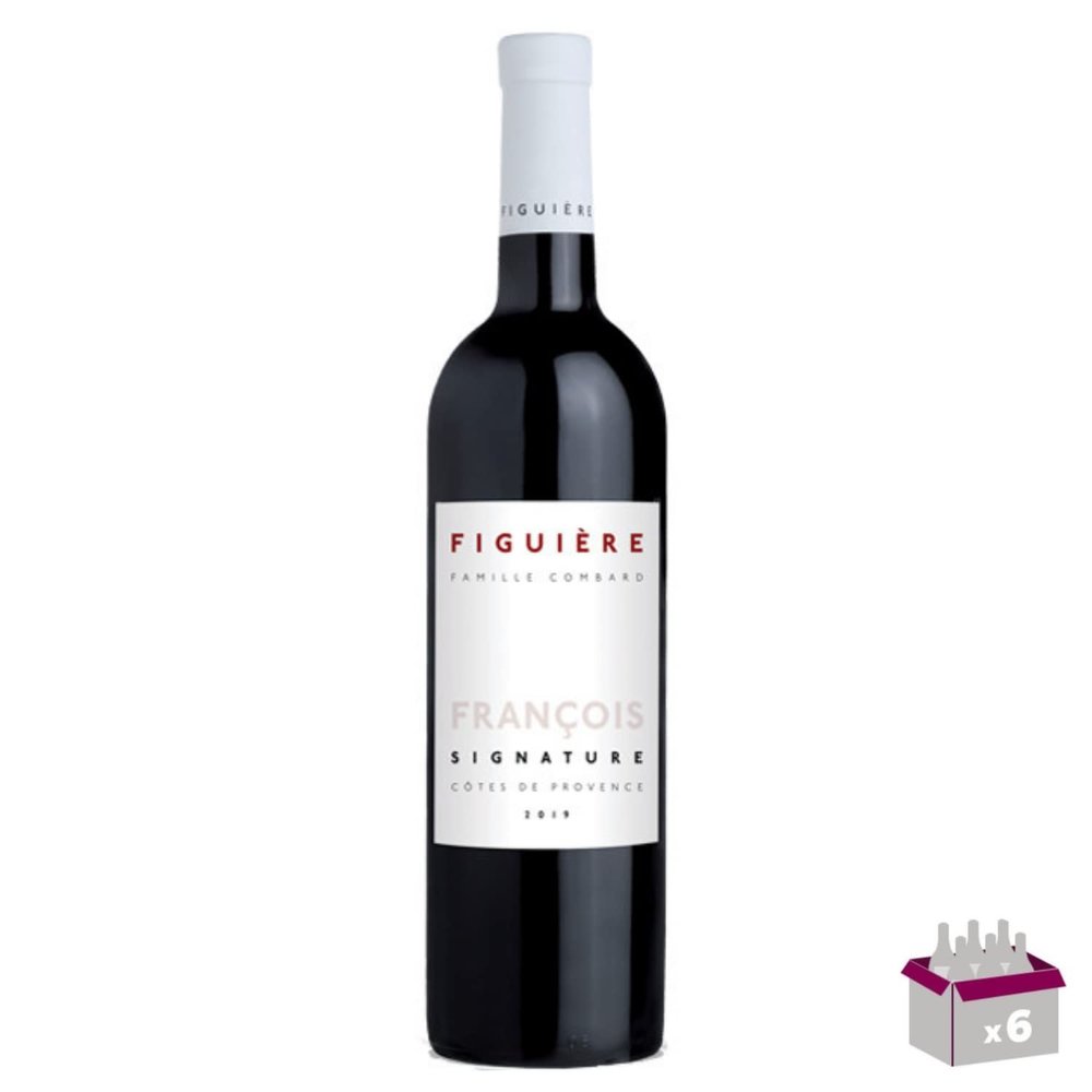 6-Bottle Lot Figuière François Rouge 2019 AOC Côtes de Provence 13% – 6 x 75 cl
