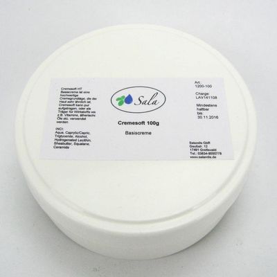 Sala Cremesoft HT Base Cream, 100 g Jar