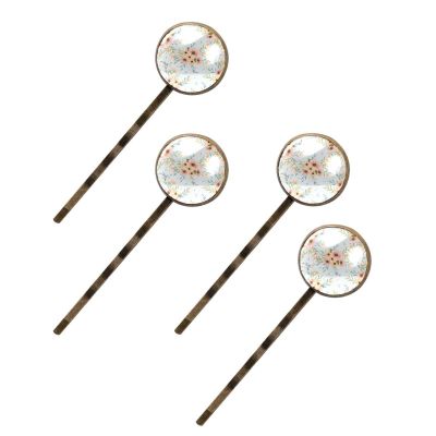 Trendy Floral Hairpins for Women and Girls