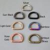 20 mm Metal D-Ring Buckle Carabiner Clasp for Bags, Straps, Pet Collars and Leashes view 3