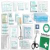 BG First Aid Case Package 1 for Businesses, DIN/EN 13157, with First Aid Log and 7 Emergency Stickers view 2