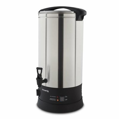 H.Koenig LEGI25 Multifunctional Sterilizer for Canning Jars and Hot Recipes, 25 L, 30–110°C, Timer up to 120 min, Stainless Steel, 2,500 W