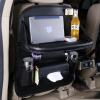 WOERD Car Backseat Organizer with Folding Table, Black view 1