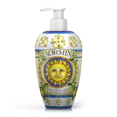 Rudy Le Maioliche Taormina Bath and Shower Cream, 700 ml, Made in Italy