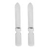 Stainless Steel Nail Files for Manicure and Travel, Silver view 1