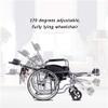 RHXWFDG 170 Adjustable Self-Propelled Folding Wheelchair for Adults view 3