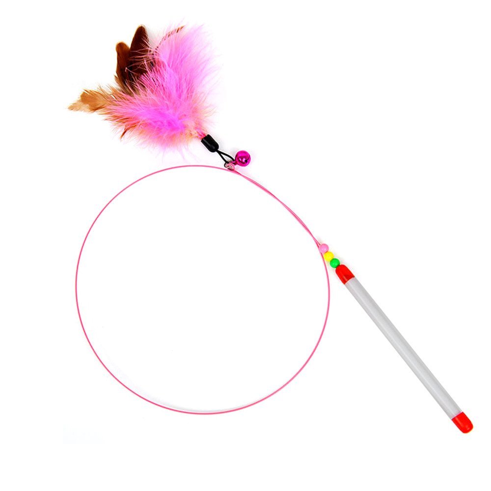 Bell Interactive Teaser Cat Toy with Rod