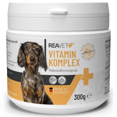 ReaVET Multivitamin for Dogs, 300 g | Vitamin Complex Powder