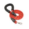 Dog Leash 1.5 m with Padded Grip and Reflective Threads, Red view 1