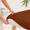 Zen Fitted Cover for Massage Tables & Headrests, Soft Terry, Terracotta view 4