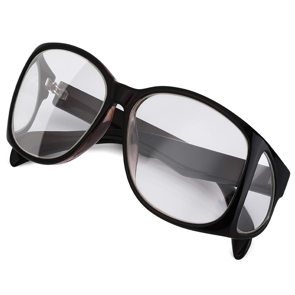 LVCHEN 0.75 mmPb X-Ray Glasses with Lead Protective Lenses, Black Frame