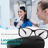 LVCHEN 0.75 mmPb X-Ray Glasses with Lead Protective Lenses, Black Frame view 3