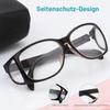 LVCHEN 0.75 mmPb X-Ray Glasses with Lead Protective Lenses, Black Frame view 4