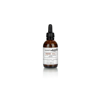 MAN42 Beard Oil, Nourishing Oil for Facial Hair, 50 ml