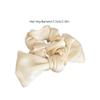 UNNS Bow Knot Solid-Color Silk Hairband, High-Elastic Hair Tie (Color: A) view 2