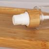 COSIDEA 6-Pack 60 ml Empty Glass Bottles with Bamboo Lotion Pumps view 2