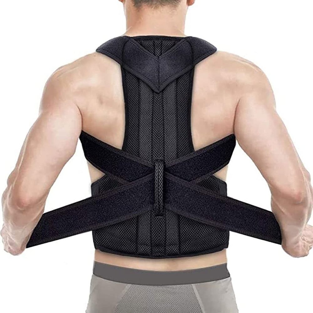 Back Support Lumbar Support Belt for Posture, Shoulders, Neck, and Waist