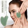 COMIOR Natural Jade Gua Sha Facial Massage Tool view 2