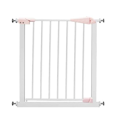 MERTNK Metal Safety Gate for Babies and Pets, Pink, 113–119 cm