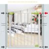 MERTNK Metal Safety Gate for Babies and Pets, Pink, 113–119 cm view 2