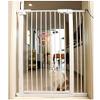 MERTNK Pet Playpen and Safety Gate with Automatic Closing, Pressure-Mounted Stair Gate, 100–110 cm view 1