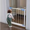 MERTNK Pet Playpen and Safety Gate, Adjustable Extra-Secure Stair Gate, Child Safety Gate, No-Drill, 76 cm High, 111–118 cm view 1