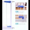 MERTNK Pet Playpen and Safety Gate, Adjustable Extra-Secure Stair Gate, Child Safety Gate, No-Drill, 76 cm High, 111–118 cm view 2
