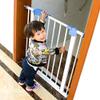 MERTNK Safety Gate for Pets, Babies and Children, 76 cm High, 125–134 cm view 1
