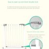 MERTNK Safety Gate for Children and Pets, Pressure-Mounted, Auto-Closing, 76 cm High, 92–99 cm Wide view 2