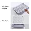 YANYUESHOP Puppy Potty Tray 49 x 38 x 5 cm, Dog Toilet and Puppy Pad Holder with Removable Post and Wall Guard view 3