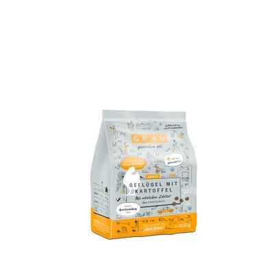 GRAU Original Dry Cat Food - Poultry with Potato, 400g