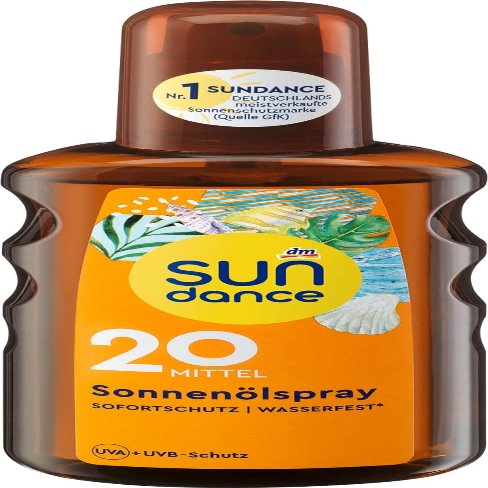 Sundance Sunscreen Spray SPF 20, 200 ml, UVA + UVB Protection