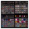 yaoqijie 120/240-Piece Nail Charms with Crystal Crown and Heart Designs view 2