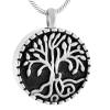 SUPPL Tree of Life Stainless Steel Memorial Urn Jewelry view 1