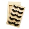 VwyuEgg False Eyelashes, 3D, 5 Pairs, 5 Styles, Handmade, Natural Black, Invisible Band, Reusable (Mega-nice) view 1
