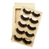 VwyuEgg False Eyelashes, 3D, 5 Pairs, 5 Styles, Handmade, Natural Black, Invisible Band, Reusable (Mega-nice) view 2