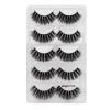 VwyuEgg False Eyelashes, 3D, 5 Pairs, 5 Styles, Handmade, Natural Black, Invisible Band, Reusable (Mega-nice) view 3