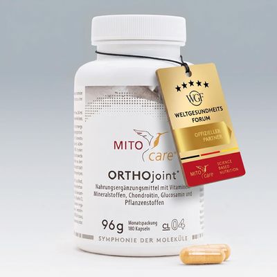 MITOcare ORTHOjoint – Vitamin Complex with Selenium to Support Collagen Formation, 180 Capsules