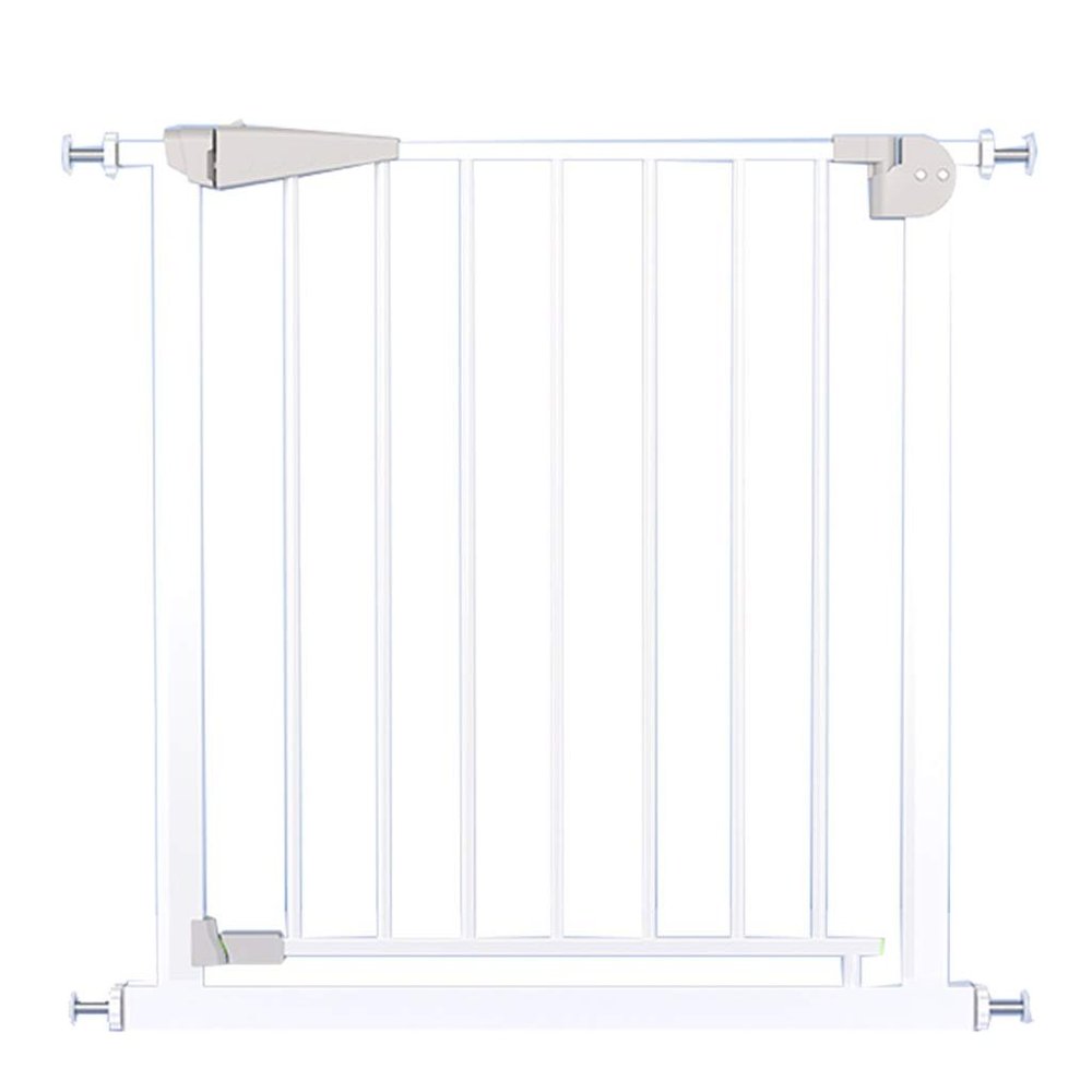 MERTNK Pet Playpen and Baby Safety Gate, Pressure-Mounted for Stairs, No Drilling, 125–134 cm Extension