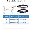 haoyueer Rhinestone PU Leather Collar for Dogs and Cats, Size S, Pink view 2