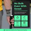 ADV Bamboo Charcoal Tennis Wristbands, Ultra-Absorbent, Slim and Comfortable, Blue view 3