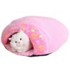 Warm Soft Flannel Pet Bed and Sleeping Bag view 1