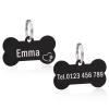 Personalized Dog Tag with Engraving - Bone Shape view 1