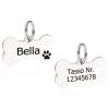 Personalized Dog Tag with Engraving - Bone Shape view 4