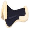 Equinate Real Lambskin Saddle Pad Spinefriend - Navy-Natural view 2
