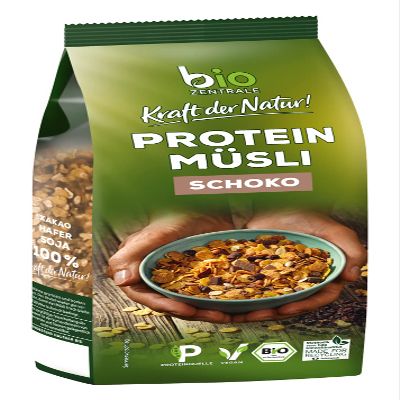 biozentrale Organic Protein Chocolate Muesli, 375 g