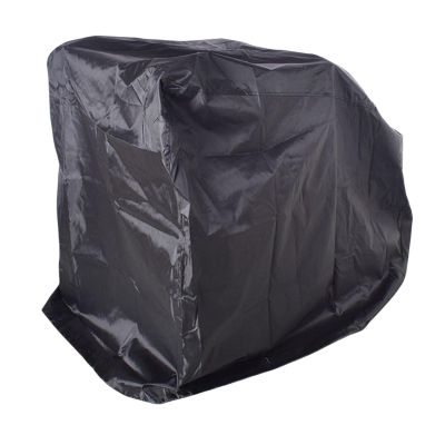Amagogo Black Cover for Electric Wheelchairs, Weather-Resistant, Durable, 65 x 95 x 72 cm