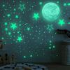 Glow-in-the-Dark Star Wall Stickers for Kids' Rooms view 2