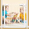 MERTNK Pet Safety Gate for Stairs, Pressure-Mounted, Double-Locking, Auto-Close, 168–172 cm view 1